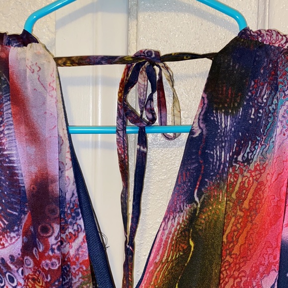 Dirty Ballerina Cosmic tie dye dress - Picture 4 of 5